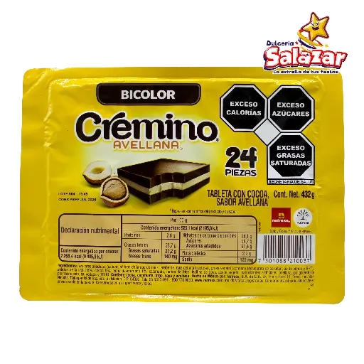 [NUT0006] CREMINO BICOLOR NUTREZA -D.432G- "C/16/24"