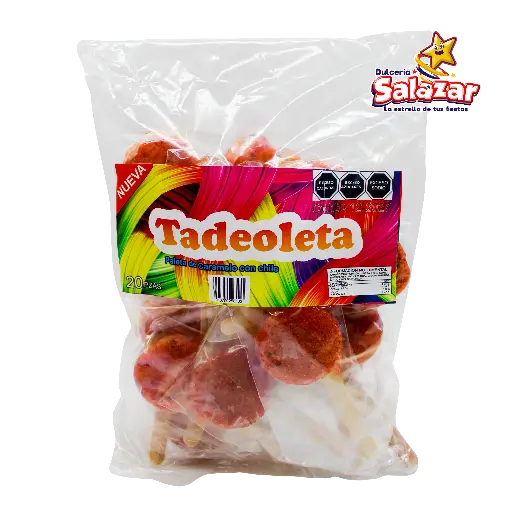 [CONFI0040] PALETA TADEOLETA -B.20PZA- "C/30/20"