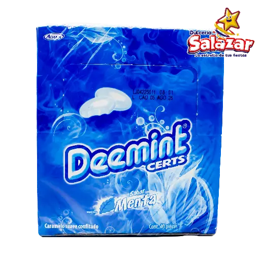 [ADA0036] DEEMINT CERTS 2'P MENTA -D.224G- "C/48/40"
