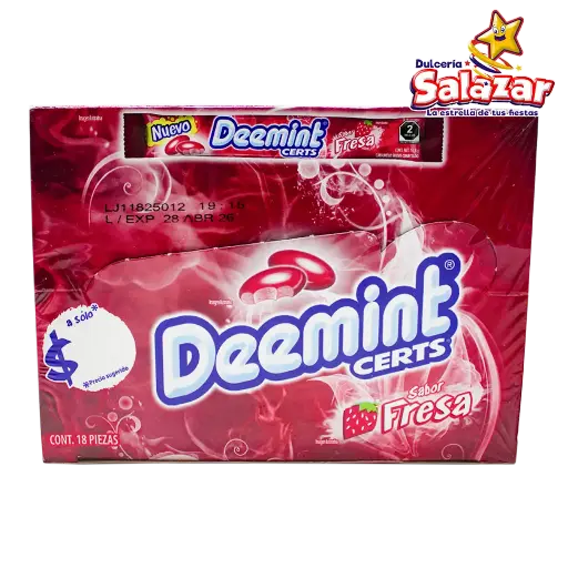 [ADA0336] DEEMINT CERTS 6'S FRESA -D.302.4G- "C/20/18"