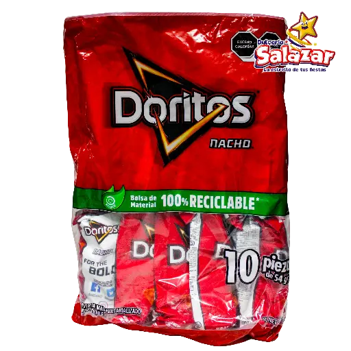 [SON0002] DORITOS NACHOS SABRITAS 54G -B.540GR.- "C/5/10"