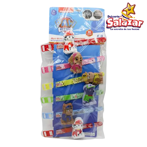 [BON0013] DULCE CONFITADO RELOJ PAW PATROL -T.30G- "C/20/6"