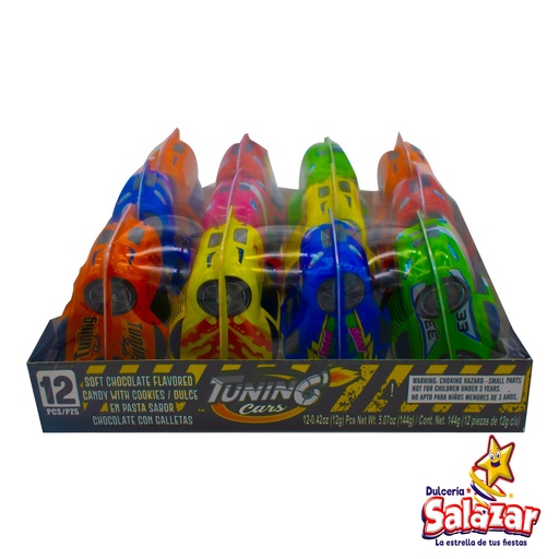 [BON0036] DULCE EN PASTA CHOCOLATE TUNNING CAR -D.144G.- "C/16/12"
