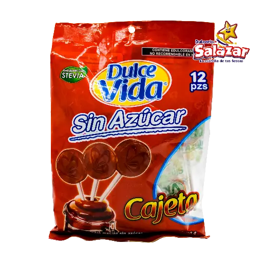 [CHY0039] PALETA DULCE VIDA CAJETA CHOMPYS -B90G- "C/6/12"