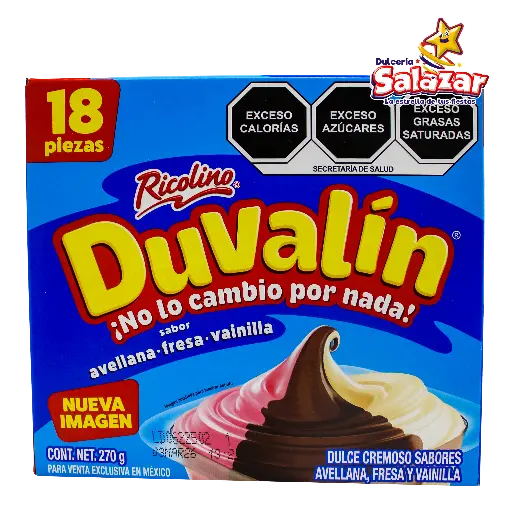 [RCO0017] DUVALIN TRI SABOR RICOLINO -D.270G- "C/24/18"