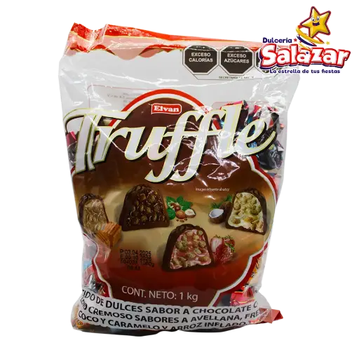 [ABA0009] ELVAN MINI TRUFFLES MIX -B.1KG- "C/8/1"