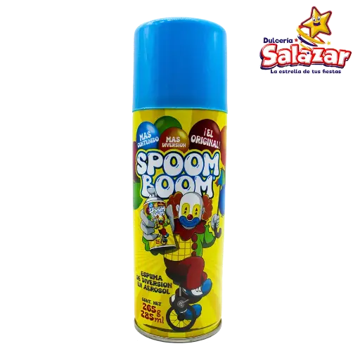 [GARC0003] ESPUMA HAPPY SPOOM  COLORES -B.275ML- "C/24/1"