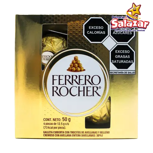 [FER0062] FERRERO ROCHER T4 -D.50G- "C/21/4"