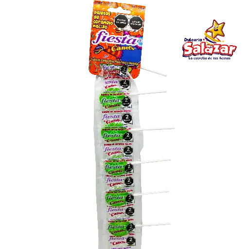 [CAN0018] PALETA FIESTA CANELS GRANDE -T.110G- "C/50/20"