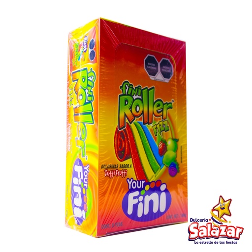 [CAL0019] FINI ROLLER FIZZ  TUTTI FRUTTI -D.160G- "C/8/8"