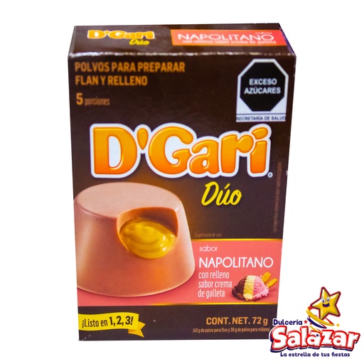[DGA0042] FLAN D'GARI NAPOLITANO DUO -D.72G- "C/24/1"