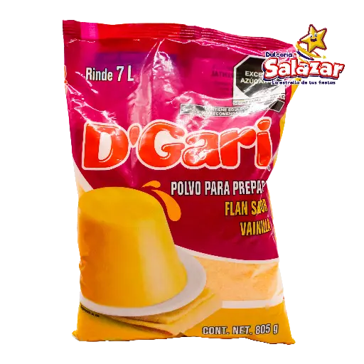 [DGA0051] FLAN D'GARI VAINILLA -B.805G- "C/10/1"