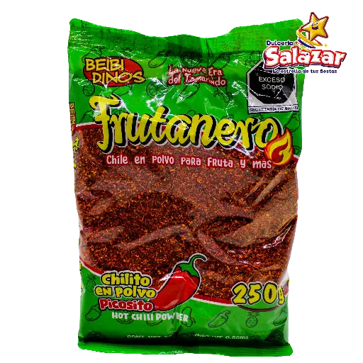 [DED0008] FRUTANERO CHILITO EN POLVO DEDINOS -B.250G- "C/24/1"