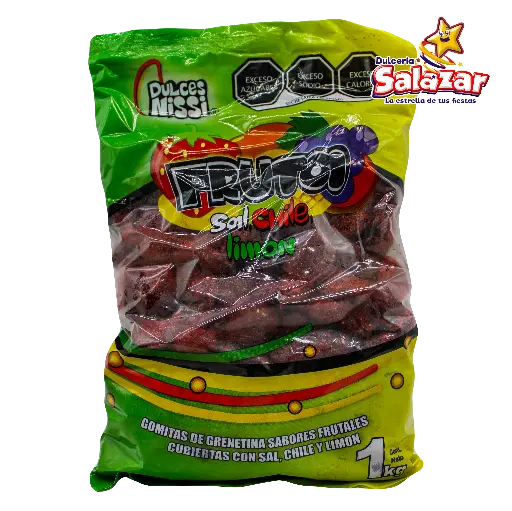 [NIS0015] FRUTITA SAL CHILE Y LIMON -B.1KG- "C/10/1"
