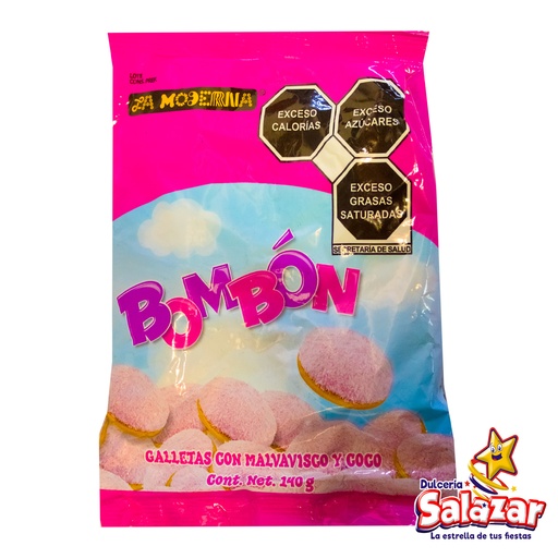 [MOD0001] GALLETA BOMBON  LA MODERNA -B.140G- "C/12/1"