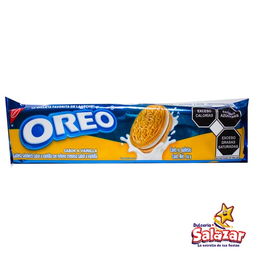 [ADA0340] GALLETA OREO VAINILLA NABISCO -B.114G- "C/14/1"