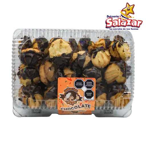 [PPE0003] GALLETA PEPE CHOCOLATE 60-P -E.840G- "C/20/60"