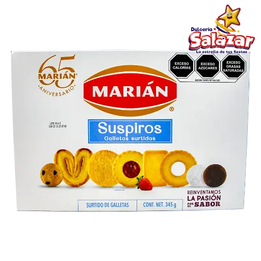 [TOT0030] GALLETA SURTIDO MARIAN -D.345GR- "C/12/1"