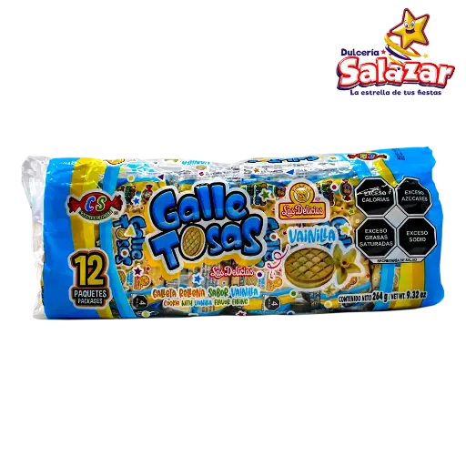 [DEL0478] GALLETOSAS VAINILLA -B.  G.-"C/24/12"