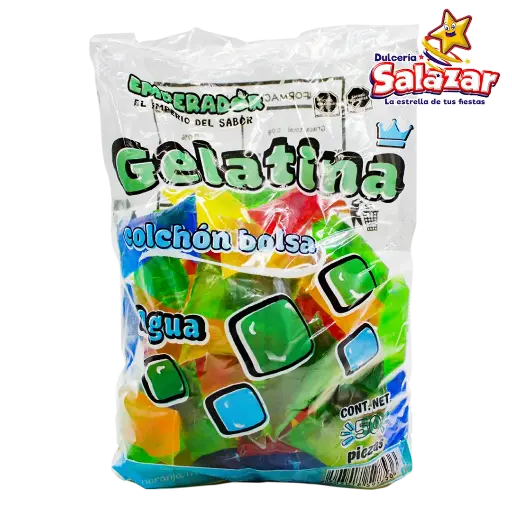 [EMP0011] GELATINA COLCHÓN AGUA EMPERADOR -B.50PZA- "C/20/50"