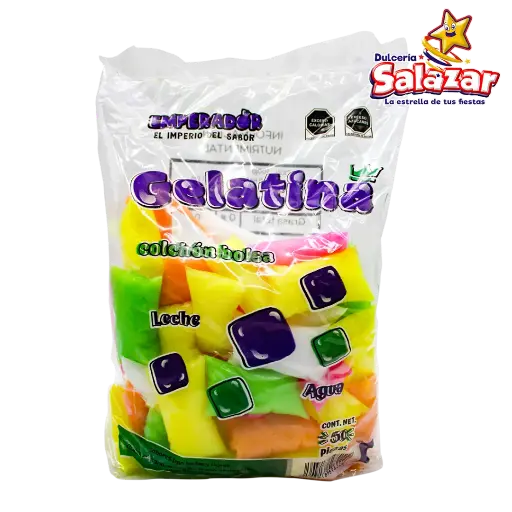 [EMP0012] GELATINA COLCHÓN LECHE EMPERADOR -B.50PZA- "C/20/50"