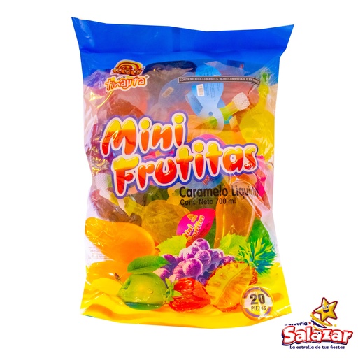 [TIN0036] GELATINA MINI FRUTITAS TINAJITA -B.700GR - "C/20/20"