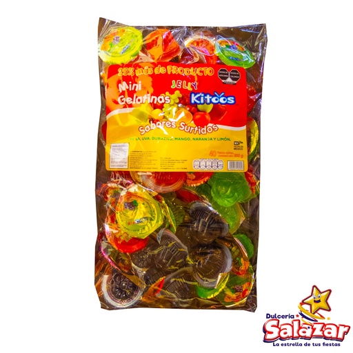 [KIT0007] GELATINA MINI JELLY KITTOS -B.800G- "C/12/40"