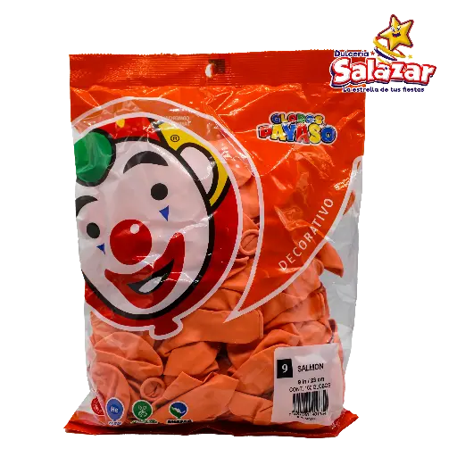 [SEL0032] GLOBO #9 SALMON -B.100P- "C/50/100"