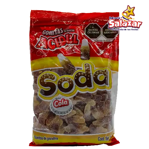 [IMO0064] GOMA ACIDUL SODA SABOR COLA -B.1KG- "C/10/1"