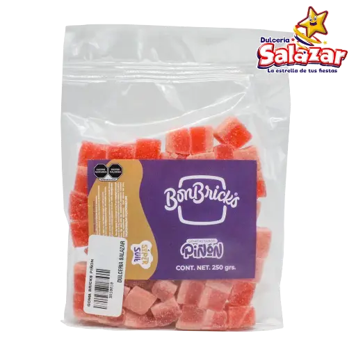 [BRI0010] GOMA BON BRICKS PIÑON -B.250G- "C/10/1"