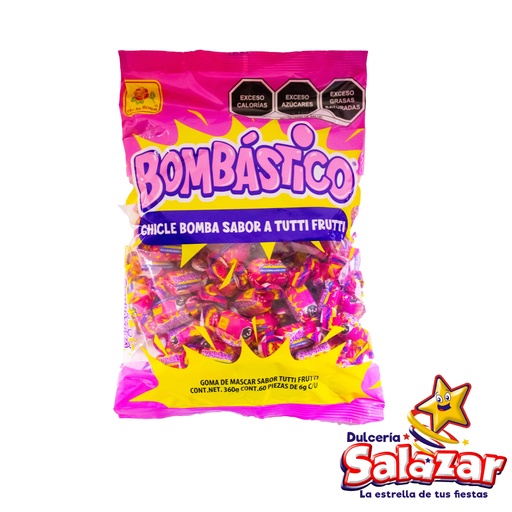 [ROS0129] GOMA DE MASCAR BOMBASTICO DLR -B.360G- "C/20/60"