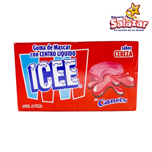 [CAN0032] GOMA DE MASCAR C/CENTRO LIQUIDO CER ICEE -D.225G- "C/32/45"