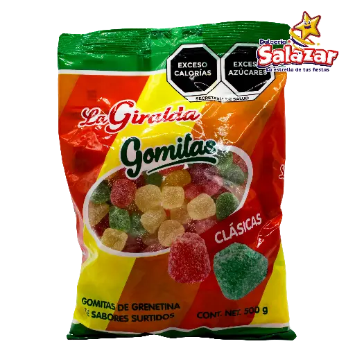 [GIR0101] GOMA GIRALDA CHICA 1/2 KG -B.500G- "C/25/1"