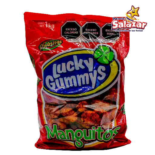 [CHE0035] GOMA LUCKY MANGUITO ENCHILADO -B.1KG- "C/8/1"