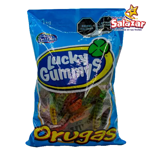 [CHE0007] GOMA LUCKY ORUGA -B.1KG- "C/8/1"