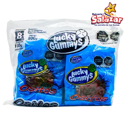 [CHE0033] GOMA LUCKY OSITO 100G -B.800G.- "C/12/8"