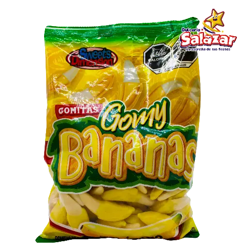 [KAR0007] GOMITAS BANANAS SWEETS DIMENSION -B.900G.- "C/12/1"