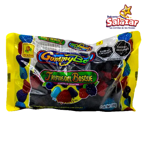 [ROS0372] GOMITAS FRUTAS DEL BOSQUE DLR -B.500GR- "C/16/500"