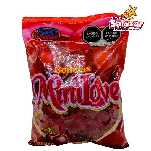[KAR0105] GOMITAS MINILOVE CEREZA SWEETS DIMENSION -B.900G.- "C/12/1"