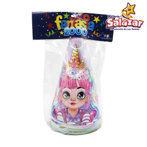[FANT0034] GORRO UNICORNIO  FANTASIA -B.10PZA- "C/30/10"