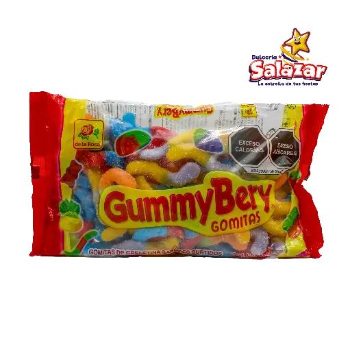 [ROS0211] GUMMY BERY LOMBRIZ ACIDULADA DLR -B.500GR- "C/16/500"