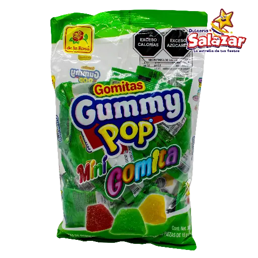 [ROS0054] GOMA GUMMY POP MINI GOMITA 15 GRS  DLR -B.300G- "C/24/20"