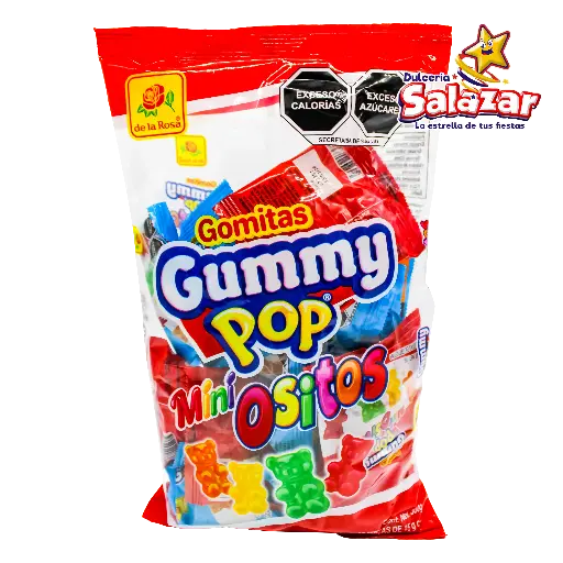 [ROS0072] GUMMY POP MINI OSITOS DLR -B.300G- "C/24/20"