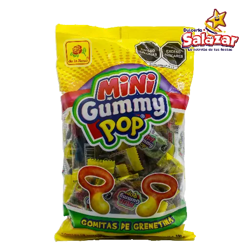 [ROS0382] GOMA GUMMY POP MINI ENV INDIVIDUAL -B.300GR- "C/25/50"