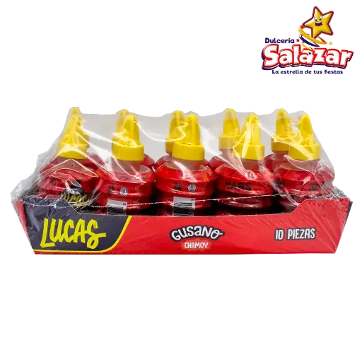 [EFF0007] GUSANO CHAMOY LUCAS -D.360G- "C/30/10"