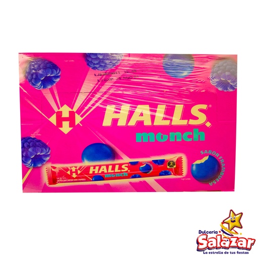 [ADA0337] HALLS MONCH FRAMBUESA "C/20/15"
