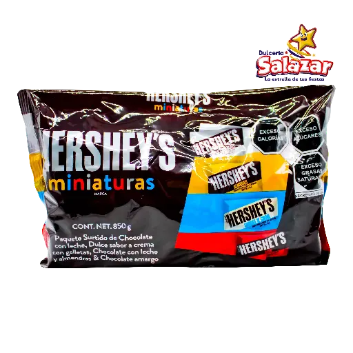 [HER0088] HERSHEY MINIATURA BOLSA -B.850G- "C/5/1"