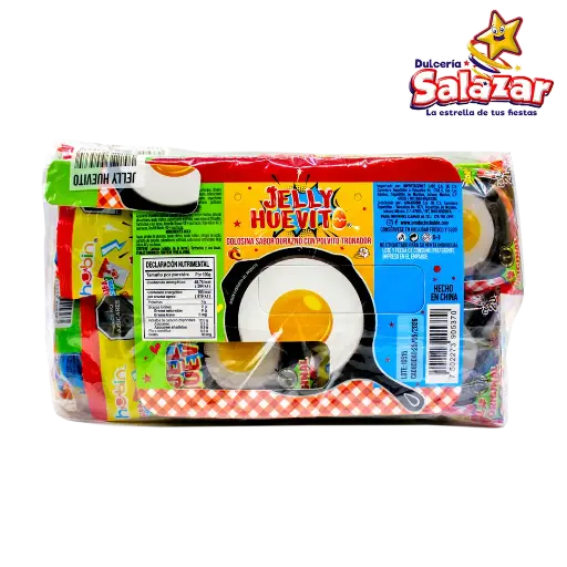 [HUB0006] HUEVITO  JELLY  20GR HUBIN TIRA -T-400GR-"C/12/20"