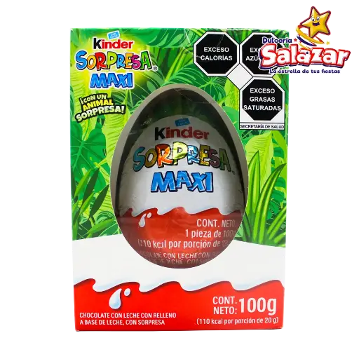 [FER0075] HUEVITO KINDER MAXI SORPRESA -D.100G- "C/12/1"