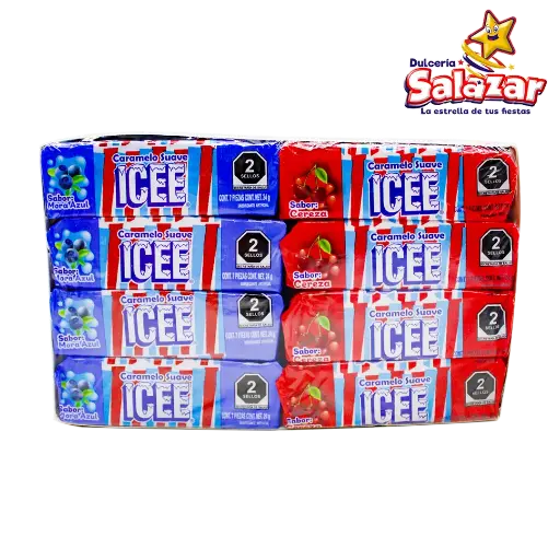 [CAN0025] CARAMELO SUAVE ICEE CHERRY & MORA AZUL -D.576G- "C/18/24"